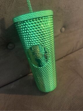 Starbucks ‘23 Winter Holiday Green Studded 24oz Venti Tumbler